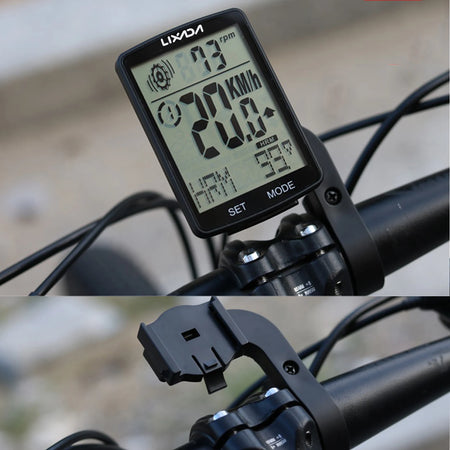 LIXADA 3 In 1 Wireless Bike Computer &ndash; Heart Rate Sensor