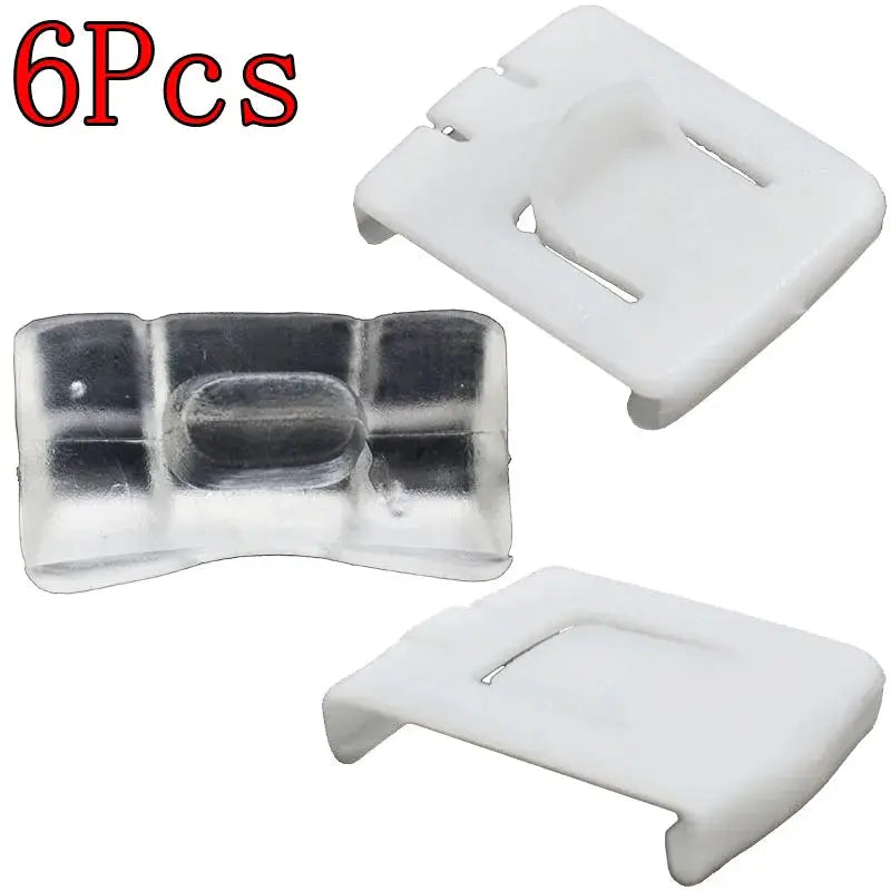 6pcs Seat Rail Runner Clip Slider Guide Piece For VW Caddy Corrado Golf Scirocco Derby Jetta Lupo Passat Polo Rabbit 191-881-213 by InterCyprus Trading Ltd