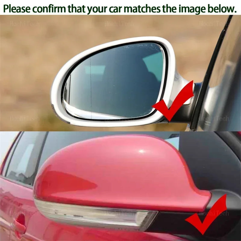 Cristal del Espejo Retrovisor Calentado para Volkswagen Golf MK5 GTI