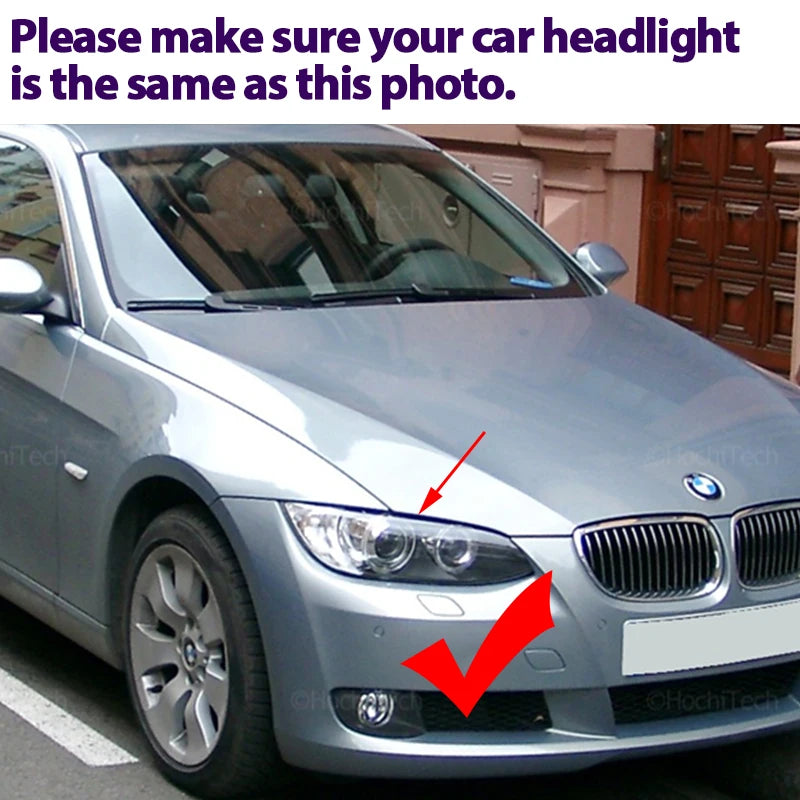LED Angel Eyes Lemputė 6000K Balta H8 BMW 3 Serija E92 E93 2006-2013