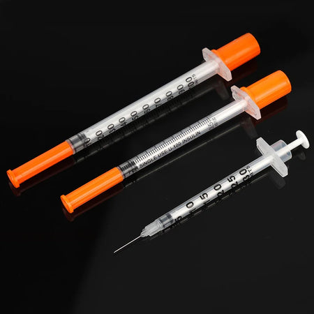 Animal Syringe &ndash; Assorted 0.3/0.5/1ml for Farm Pets