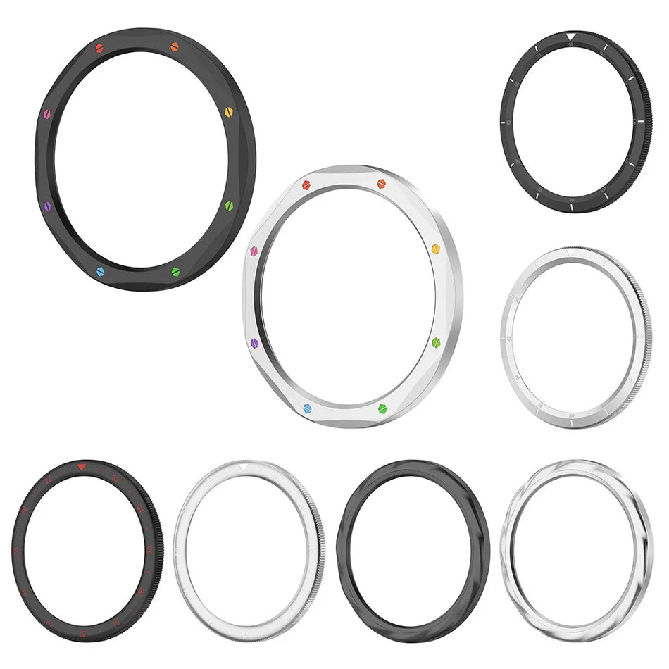 Kovový rámeček pro Xiaomi Watch S4 S3 tvrzené sklo