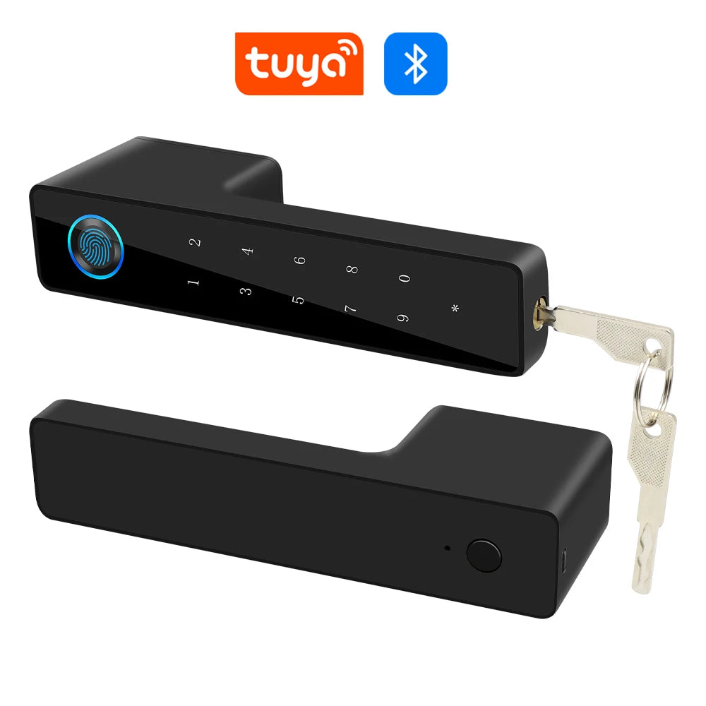 Q51-tu Smart Fingerprint Door Lock - Biometric Access Default Title