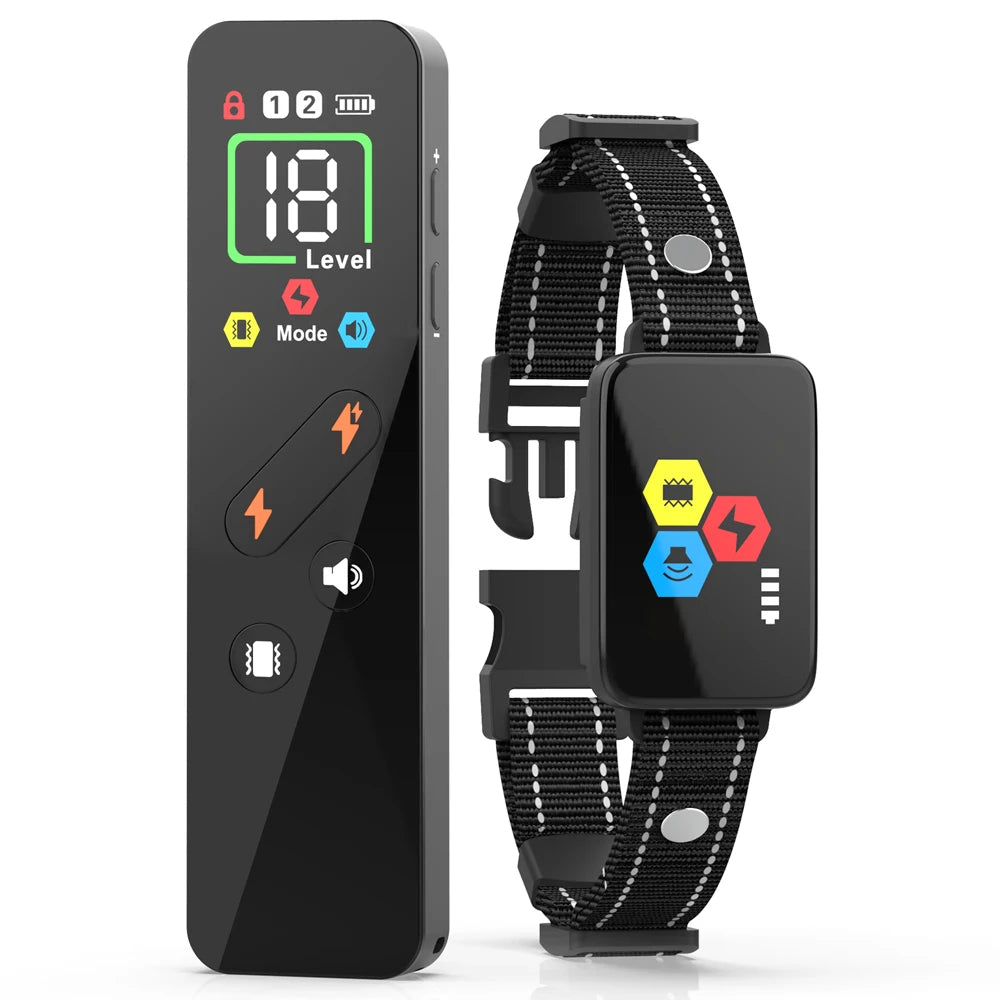 D25T Dog Training Collar &ndash; Color Screen Remote Control