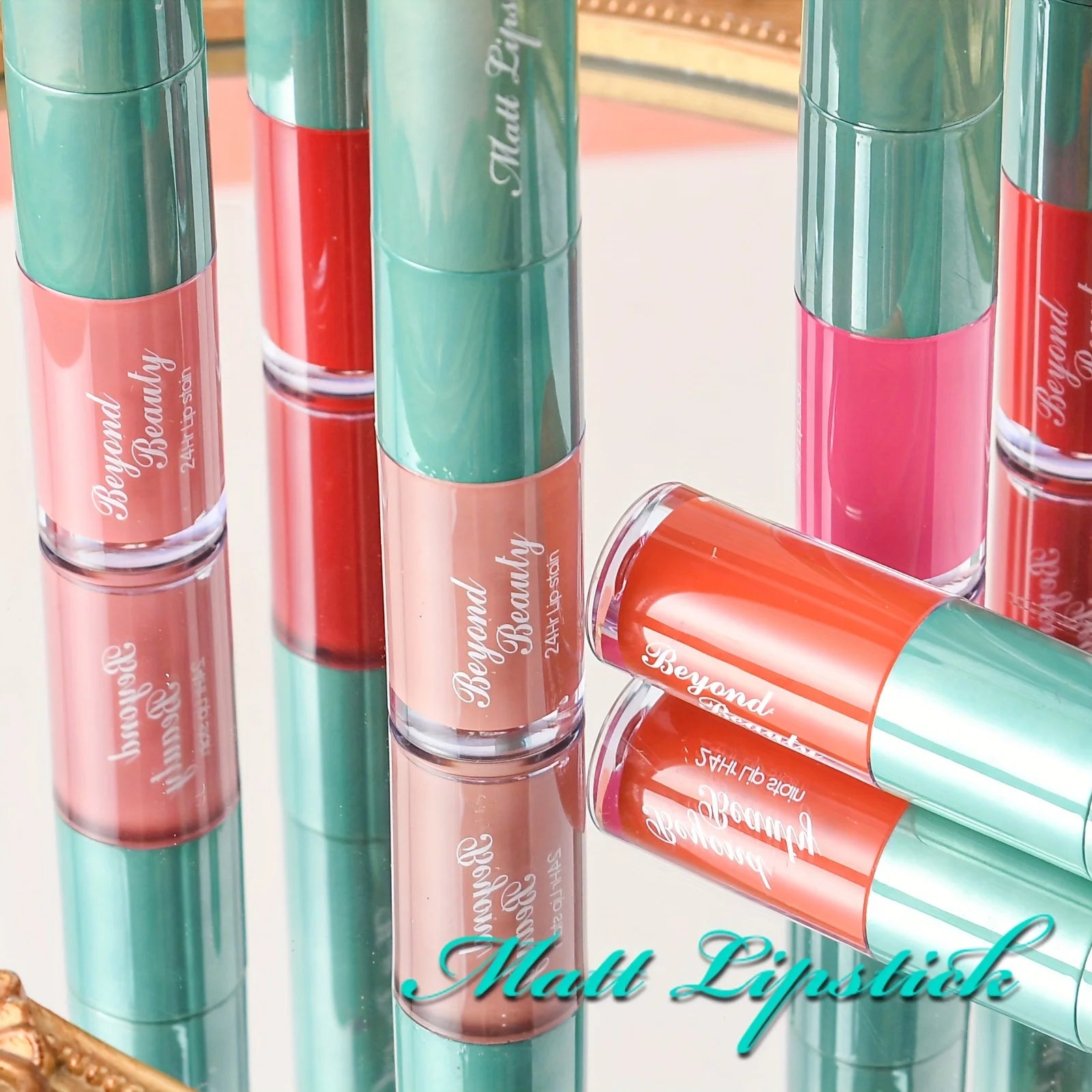 Dual Head Long-Wear Matte Lipstick + Liquid Gloss