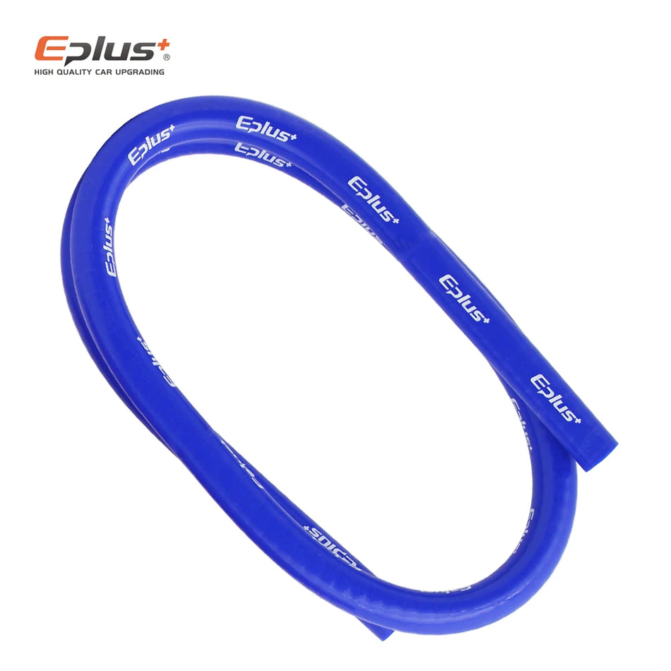 4-Layer Polyester Silicone Hoses, 1m, Blue, High-Temp Car Engine Tubing