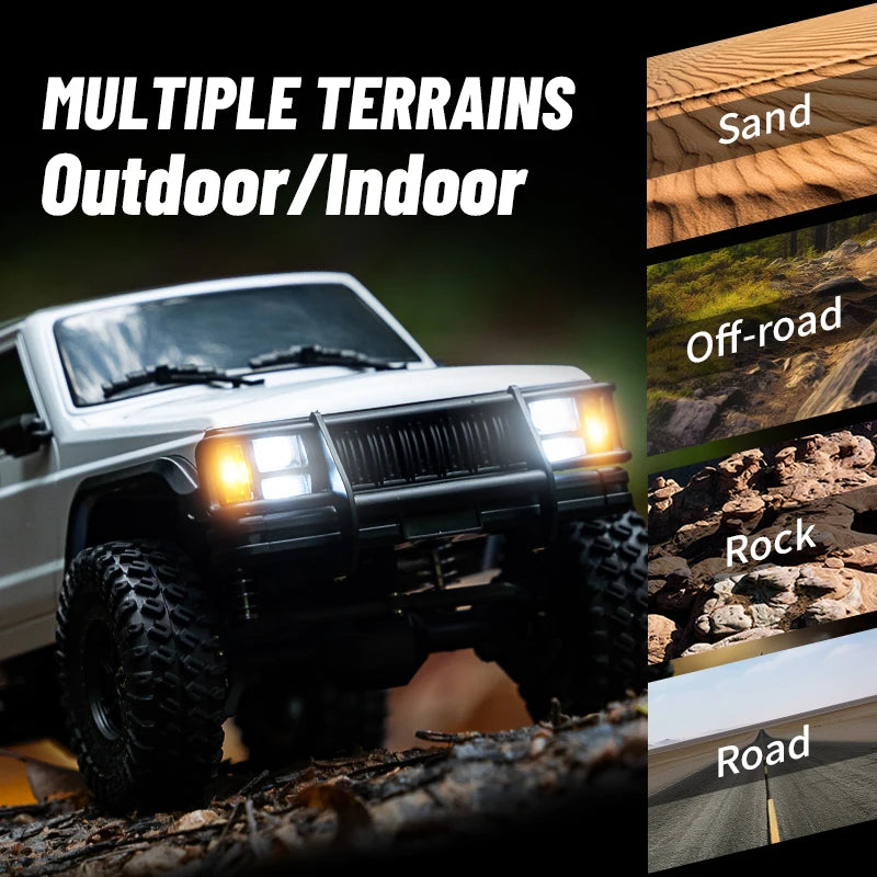 C8809 1/18 RC Car 2.4G Remote Control &ndash; 4WD Off Road Crawler