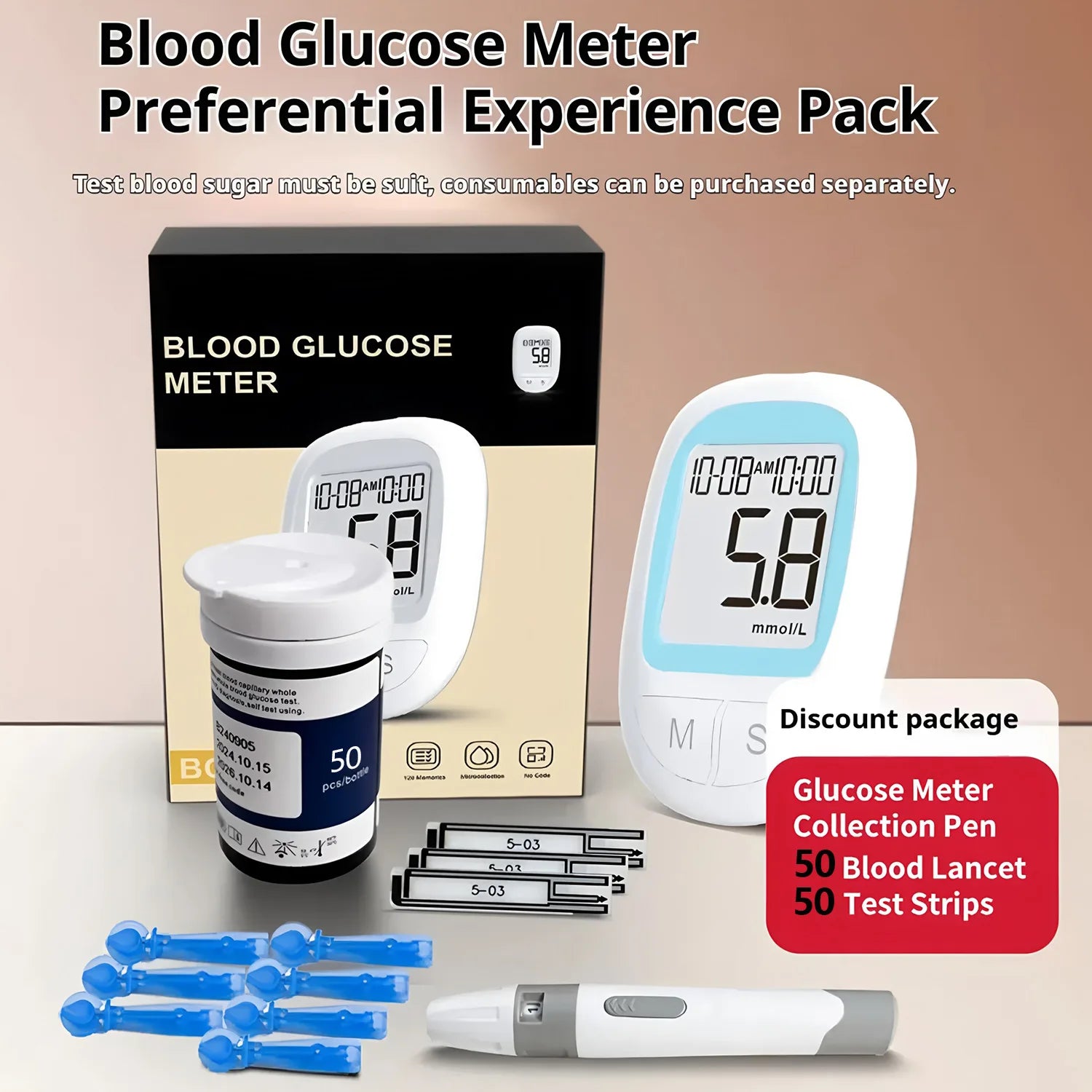 2025 New Medical Glucometer &ndash; Accurate Blood Glucose Monitoring