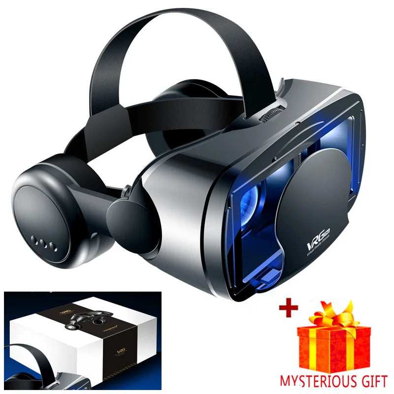 VRG Pro 3D Virtual Reality Glasses with Ipega Mocute Controller With Box No Remote / China