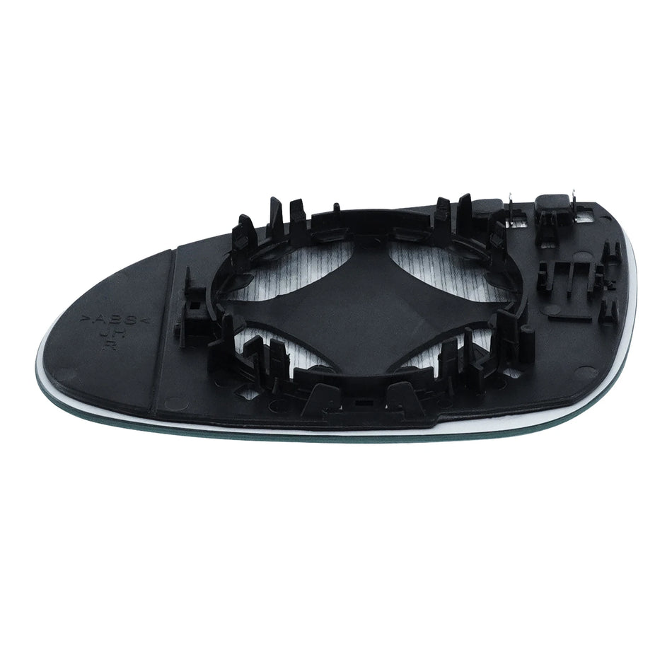 Door Mirror Glass Heated Convex Right for Volkswagen Golf 5 MK5 2003-2008, 168x110 mm, ABS Housing