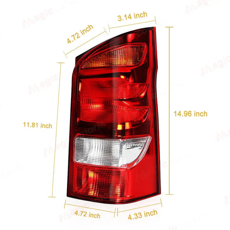 Taillights For Mercedes-Benz Vito V-Class W447 2015 2016 2017 2018 2019 2021 2022 Tail light Assembly Car Accessories Left/Right by InterCyprus Trading Ltd