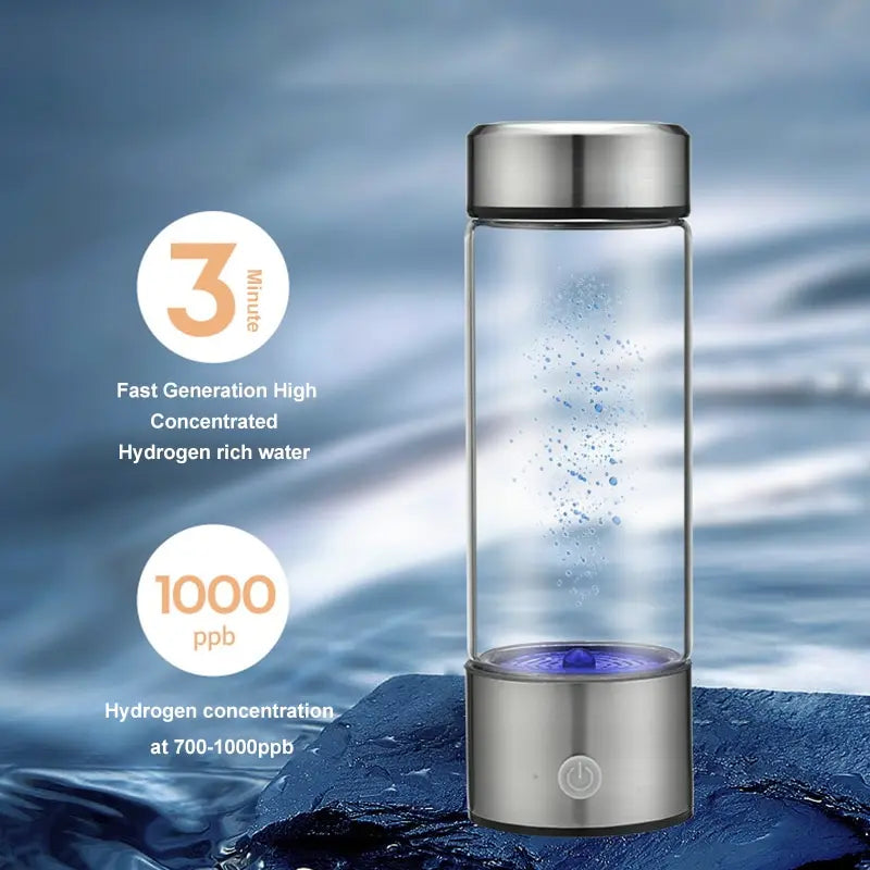450ml Hydrogen Water Generator &ndash; High Concentration 3Min