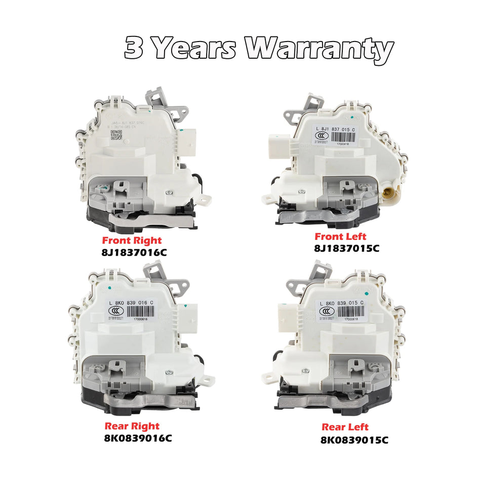 Durų užrakto veikėjas AUDI A1, A3, A4 B8, A6 C7, A8 D4, Q3, Q7, TT