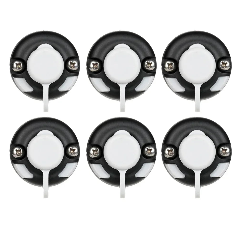 Durable Nylon Kayak Mount Base Inflatable Boat Sea Rod Holder Mount Base Tackle Kit Accessory 6 Piece