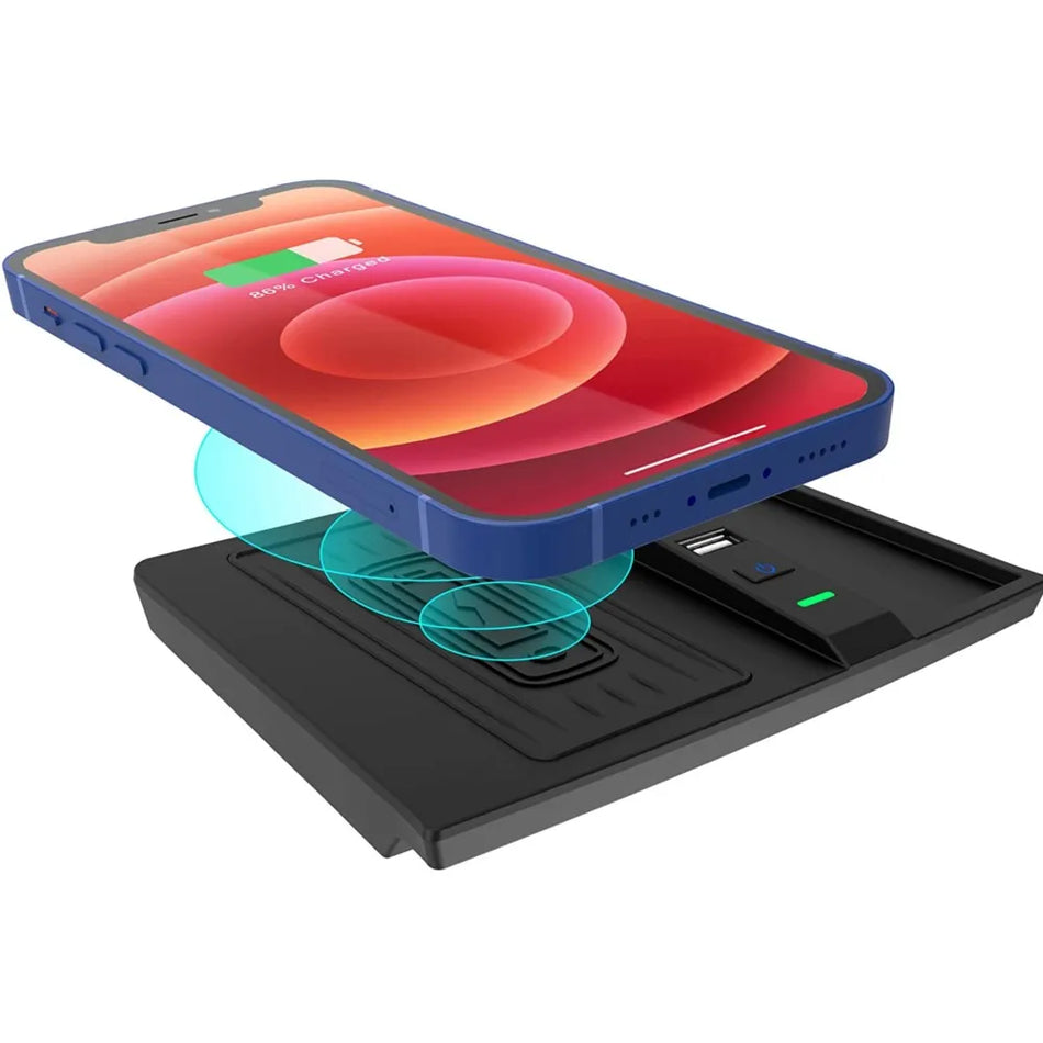 Subaru Forester 2019 2023 Qi bezvadu automašīnas lādētāja paliktnis