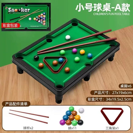 Mini Tabletop Pool Set &ndash; Family Fun And Interaction Small -Type A
