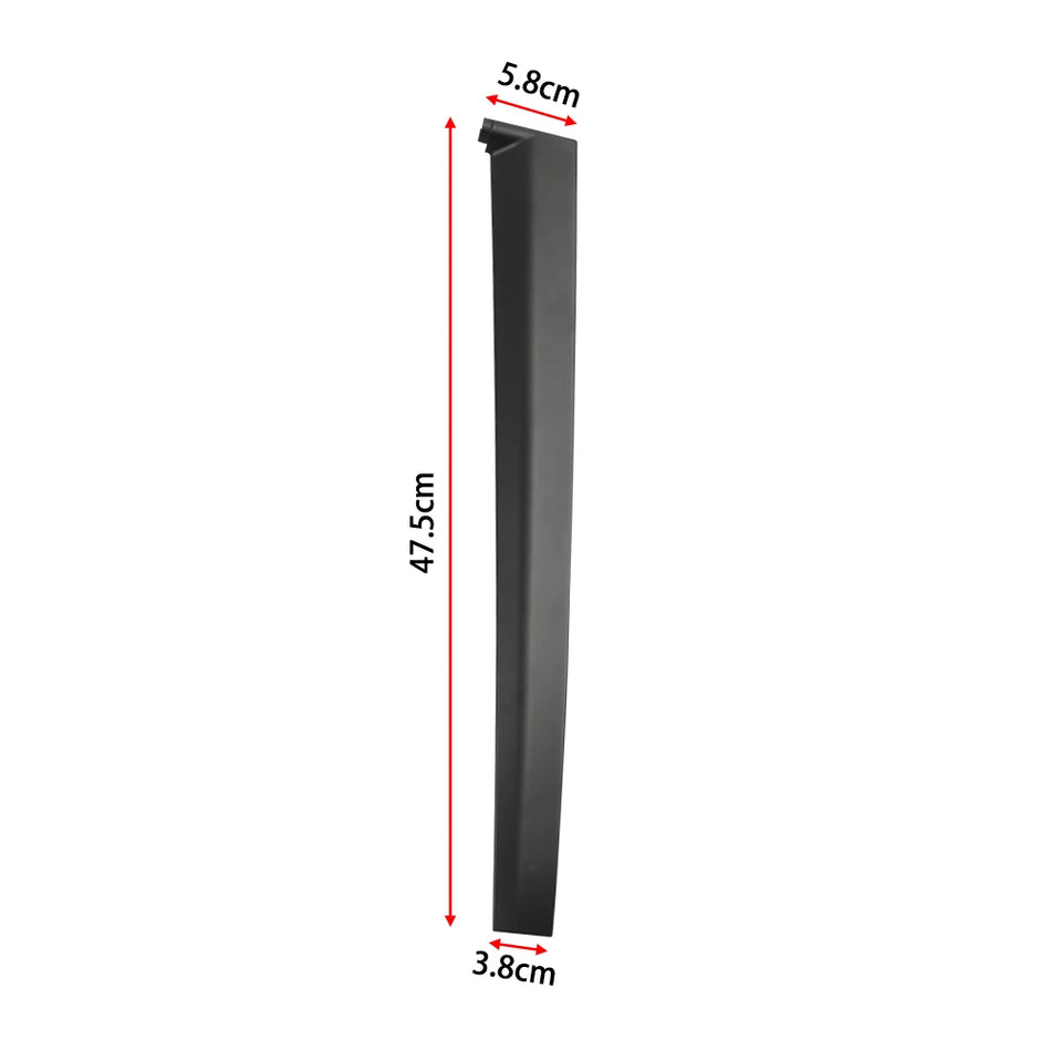 Door Garnish Trim Pillar Fit for Honda Civic 2Dr 3Dr 1992-1995 Windshield A-Pillar Trim Molding 72430-SR3-003 72470-SR3-003 by InterCyprus Trading Ltd