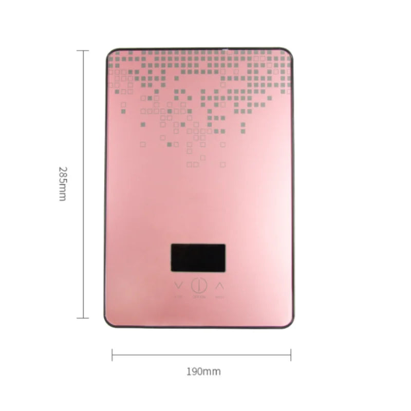 6500w Instant Tankless Water Heater 220v &ndash; Smart Touch Pink