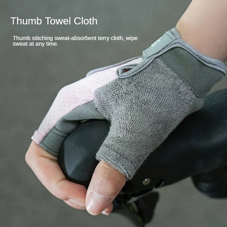 Fingerless Sports Training Gloves for Men &amp; Women - Anti-slip Cycling &amp; Gym Accessory