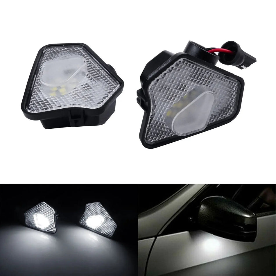 LED-Spiegel-Pfützenlichter mit 9 SMD Canbus für Mercedes W204 W212 W176 W221