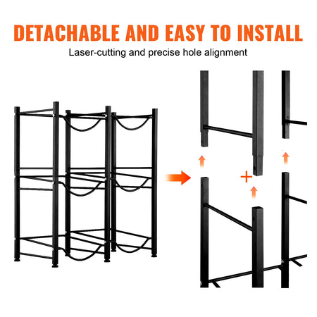 SucceBuy 3/4/5 Tiers Water Jug Holder &ndash; Easy Installation