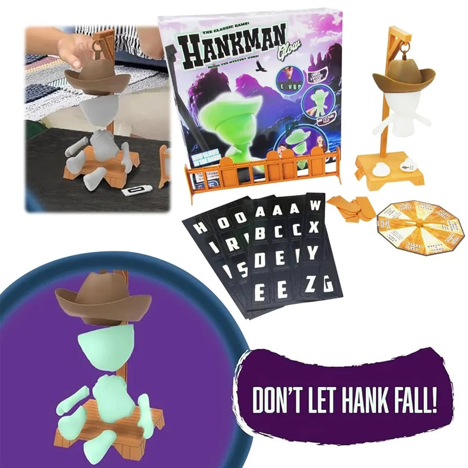 Seyahat İçin Manyetik Adam Asmaca Gizemli Kelime Tahmin Oyunu