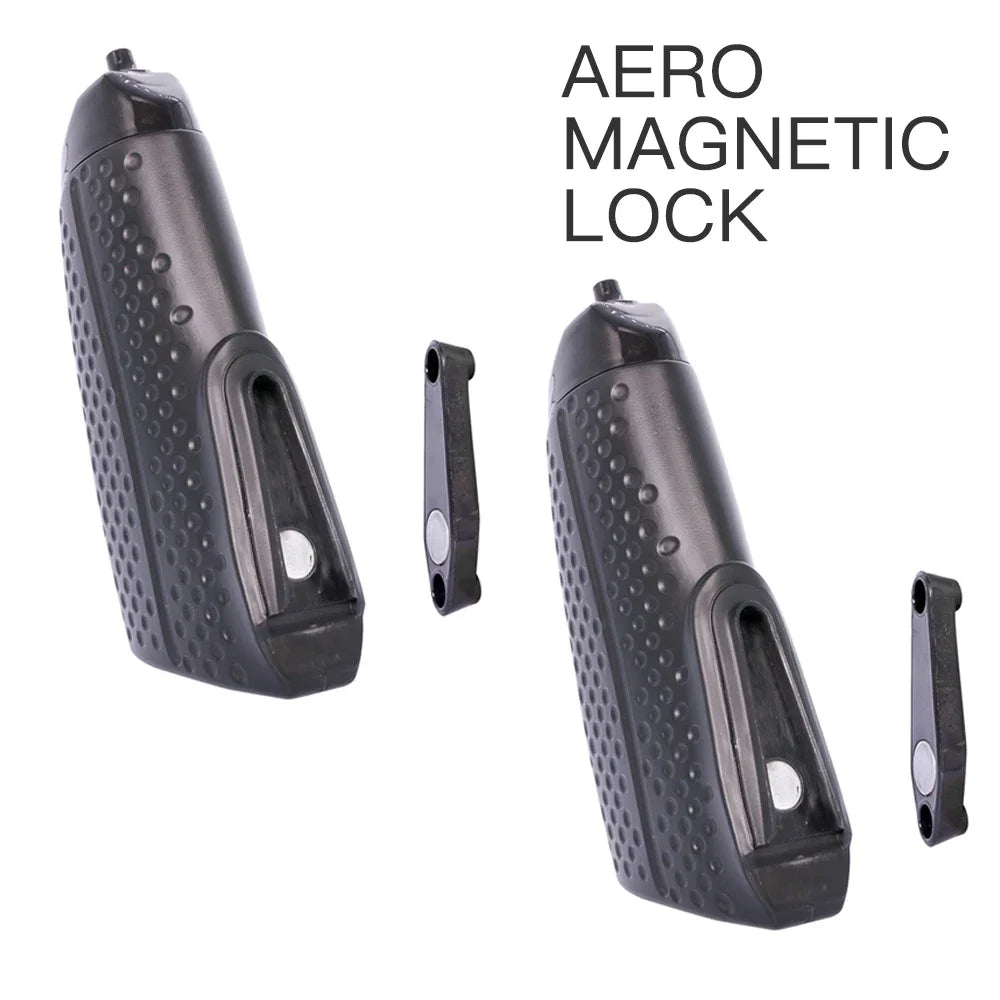 Aero Bicycle BPA Free Squeeze Water Bottle &ndash; Aerodynamic Design with Magnetic Mounting Base Magnetic 2pcs
