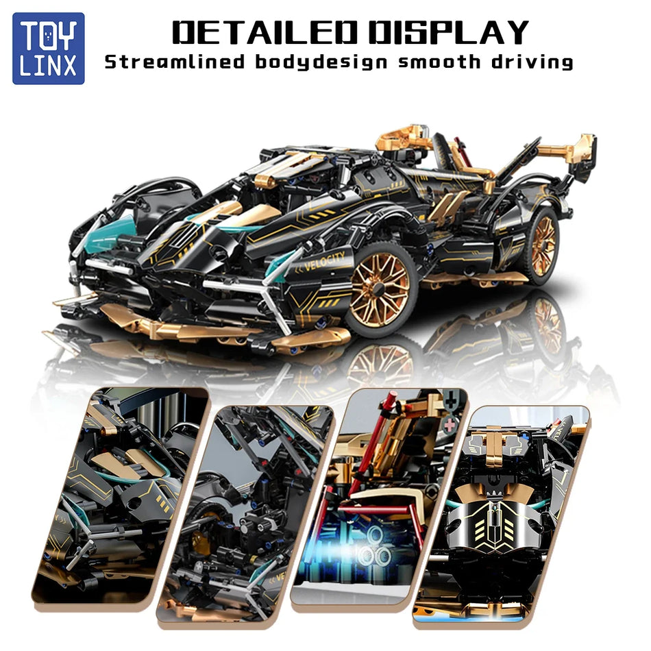 Toylinx Diy Building Block Toys 981Pcs Lego Compatible Abs