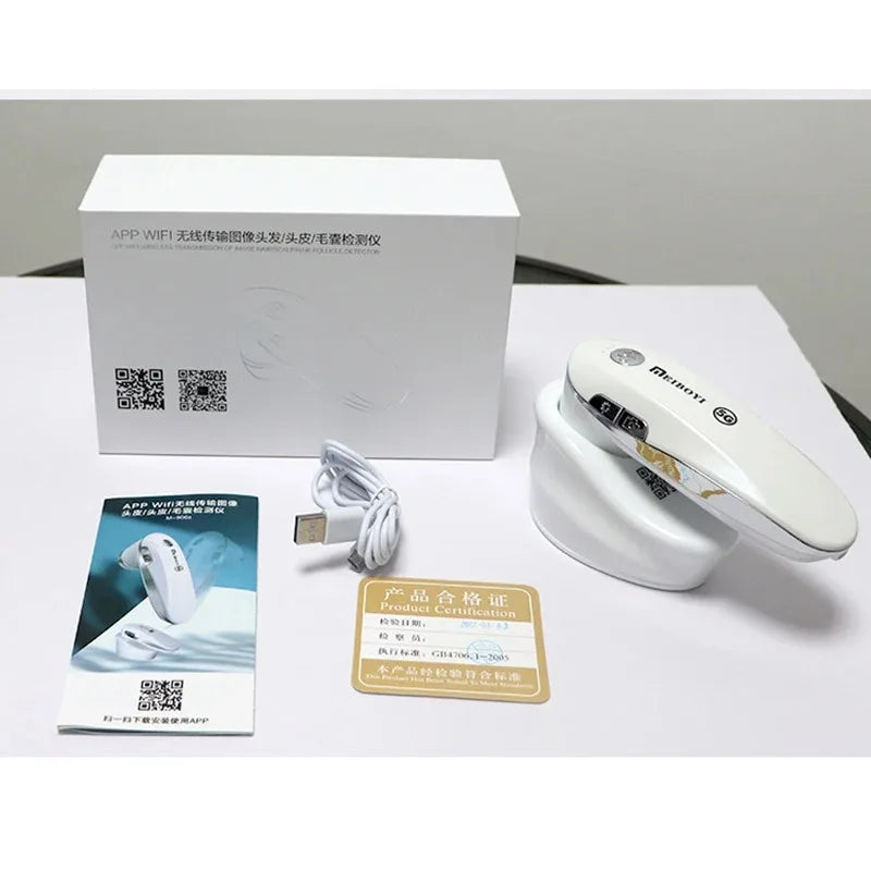 Wireless 200X Hair Follicle Detector &ndash; HD Skin Tester