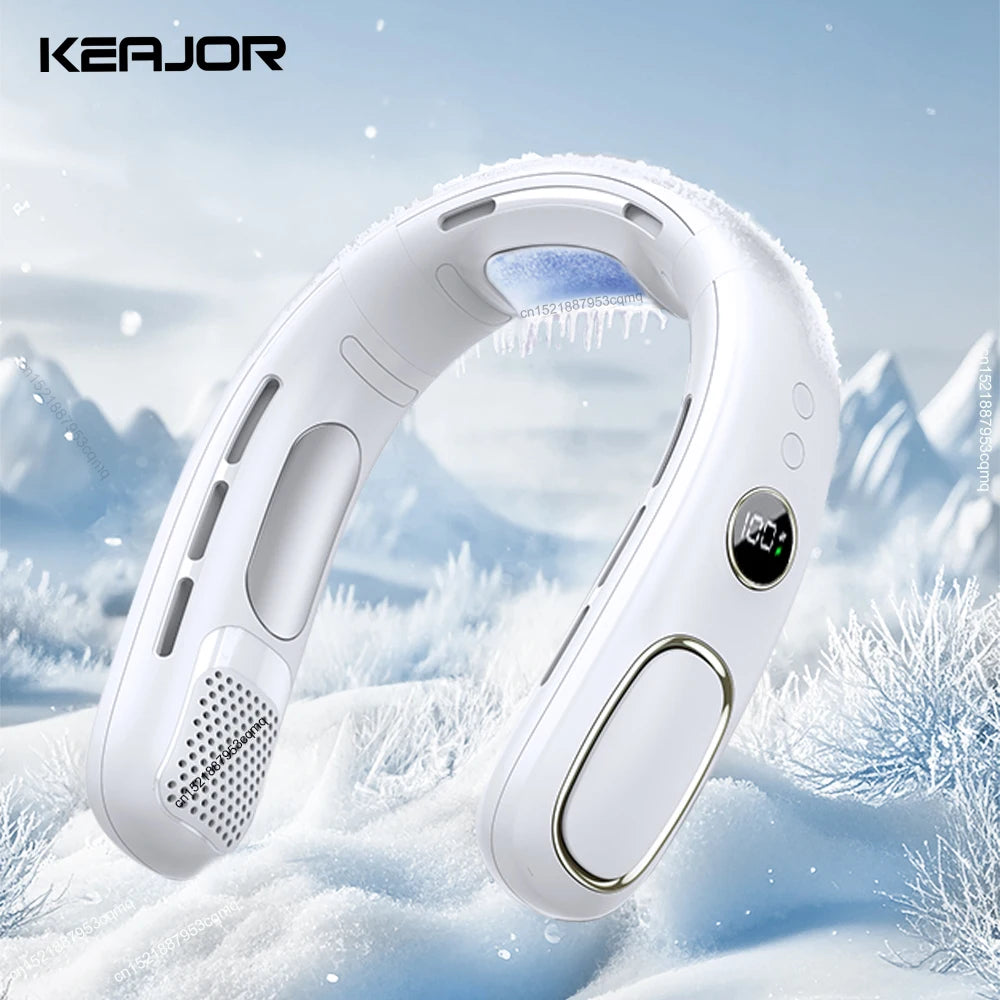 Raugee Neck Fan 4000mAh Bladeless &ndash; With LED Display