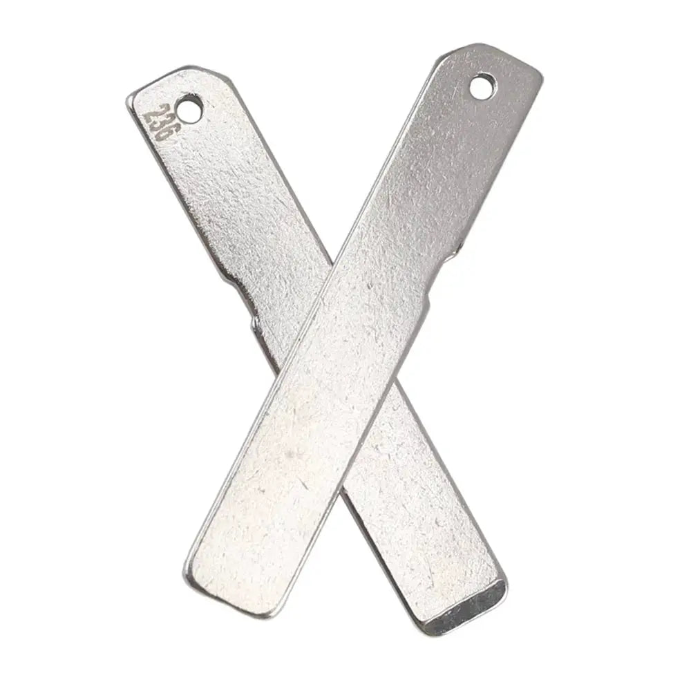 10pcs/lot #236 Car Key Blade for Hyundai for Kia Smart Remote Key Shell Emergency Insert Small Key by InterCyprus Trading Ltd