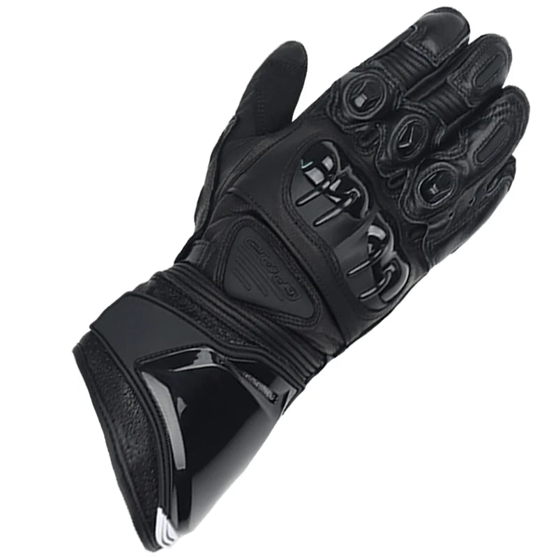 Two-X GP Pro Leather Motorcycle Racing Gloves - Full Finger, Unisex 01 / XXL