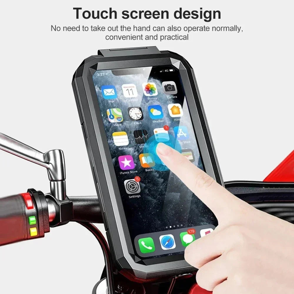 Motorcycle Wireless Charger Holder QC3.0 &ndash; Waterproof Mount