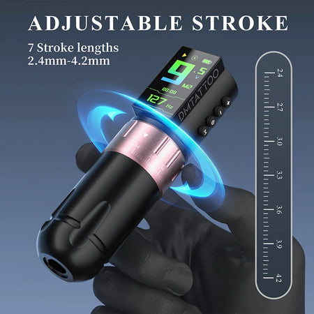 DM Venom Adjustable Stroke Tattoo Machine &ndash; Compact
