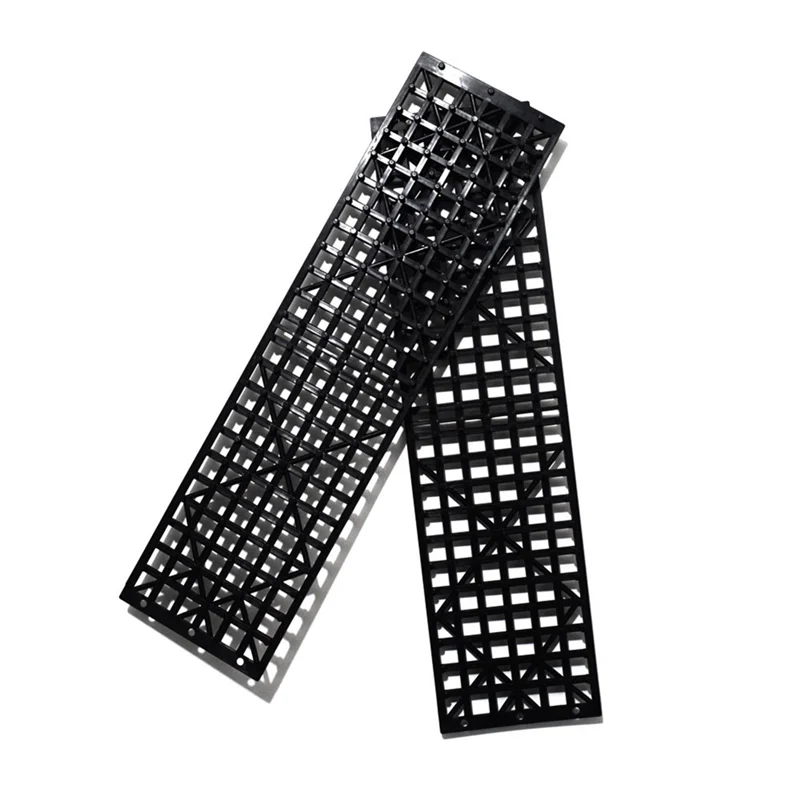 A03E-2Pcs Car Snow Mud Off Plate &ndash; Foldable Traction Plate