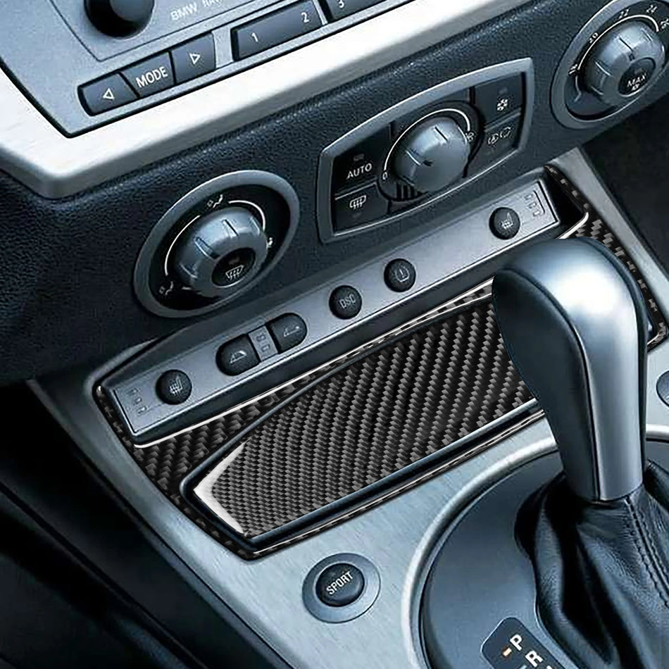 Cubierta de panel de cenicero interior de fibra de carbono para BMW Z4 E85