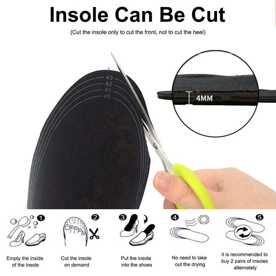 Winter USB Heated Insoles &ndash; Far Infrared Carbon Heating