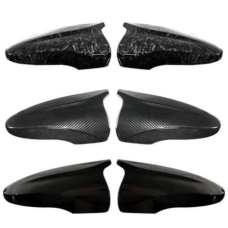 For VW JETTA MK6 Volkswagen Passat B7 Scirocco Beetle CC Eos Rearview Mirror Cover Add on Side Wing Mirror Cover Caps by InterCyprus Trading Ltd