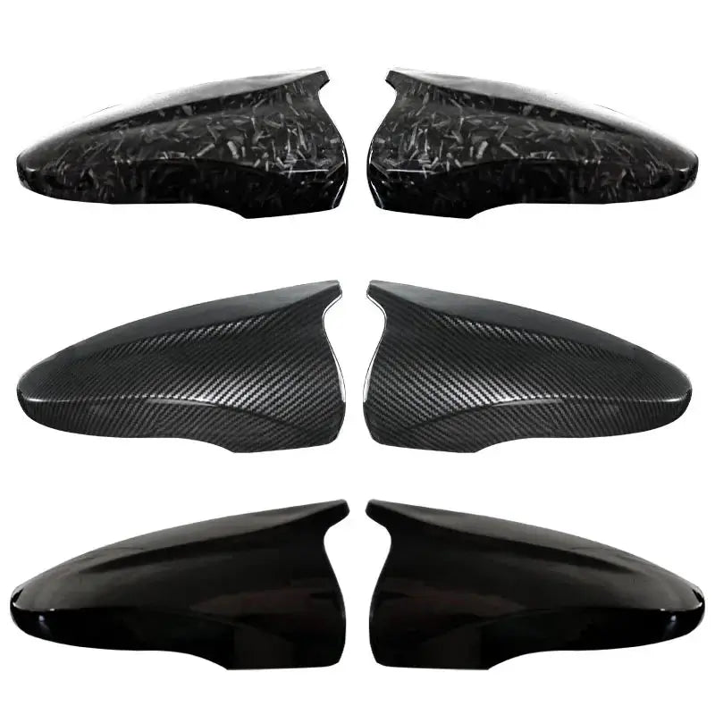 For VW JETTA MK6 Volkswagen Passat B7 Scirocco Beetle CC Eos Rearview Mirror Cover Add on Side Wing Mirror Cover Caps by InterCyprus Trading Ltd
