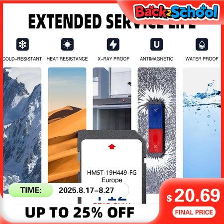 HM5T-19H449-FG F12 Sync2 Navigation SD Card &ndash; UK Europe Map CHINA / for Ford F12