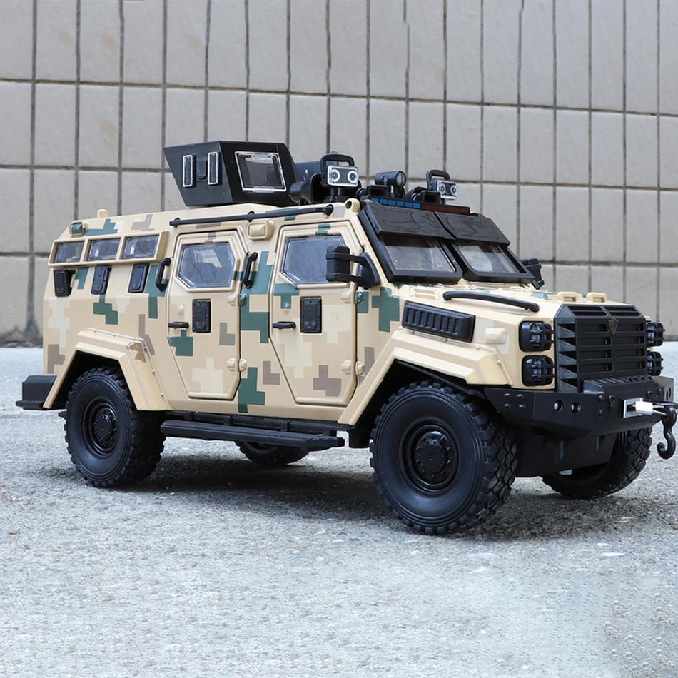 Diecast avto BYD U8 v merilu 1:24 iz zlitine Sabertooth U8