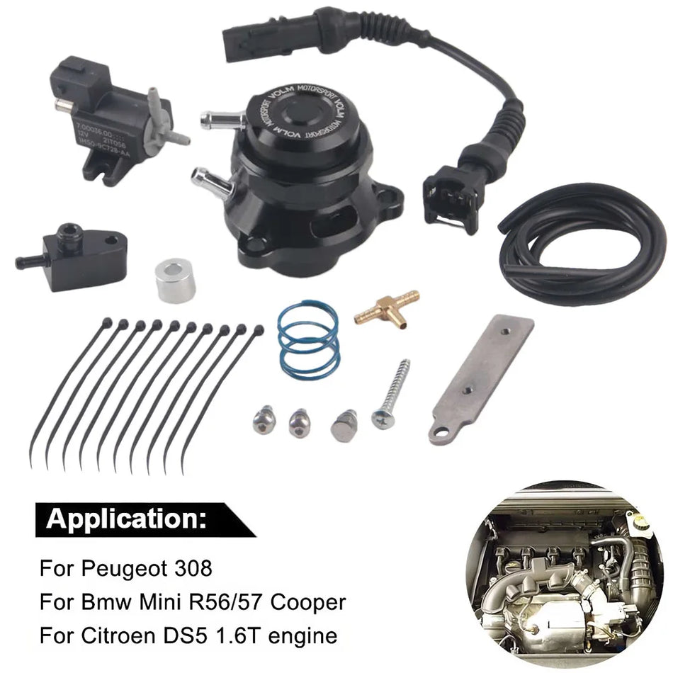 Aliuminio turbo išmetimo vožtuvas Peugeot 308, Mini R56/57 Cooper, Citroen DS5 1.6T