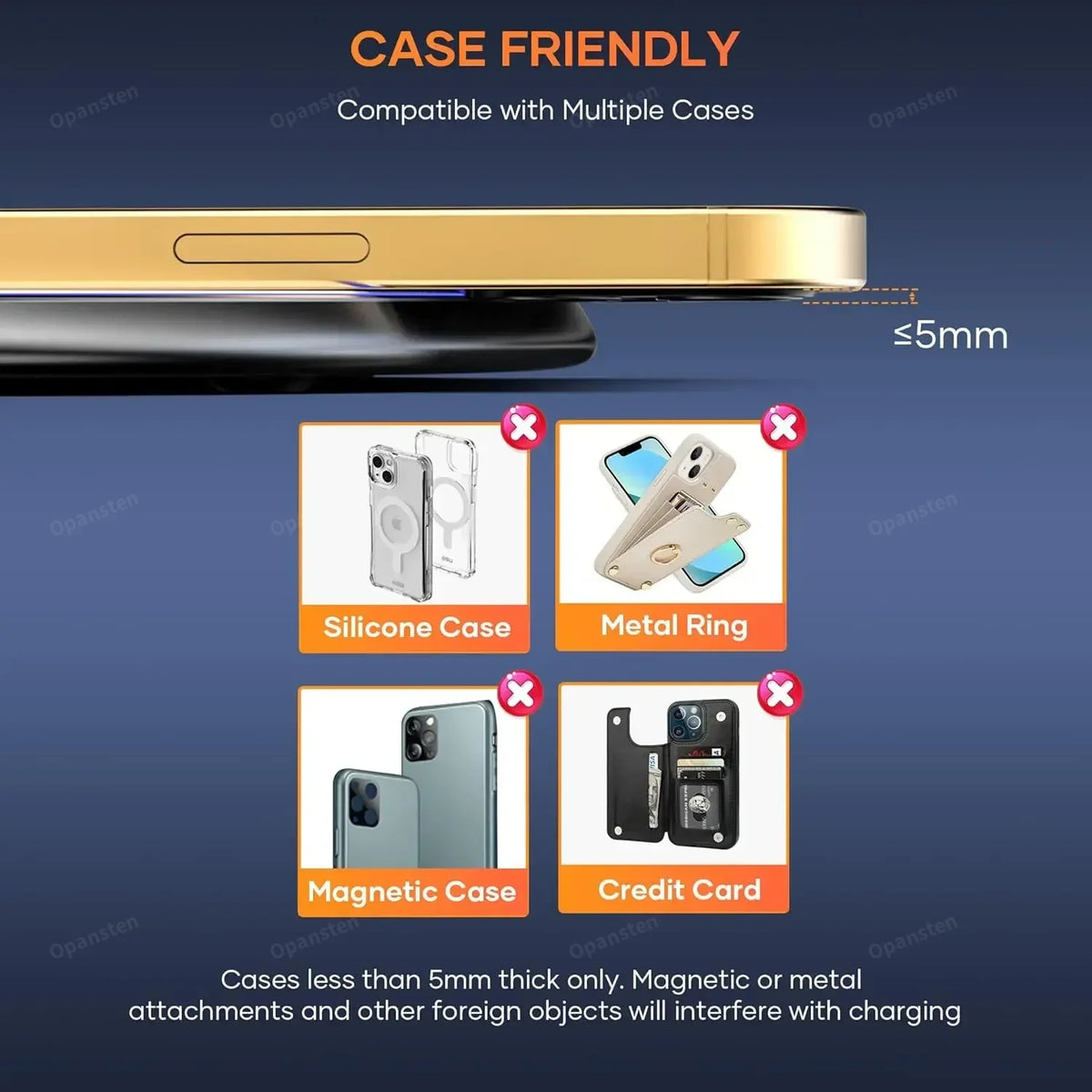 LED Light Wireless Charger Pad &ndash; Fast Wireless Charging