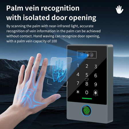TTLOCK K3D &ndash; 3-in-1 Biometric Doorbell With Facial