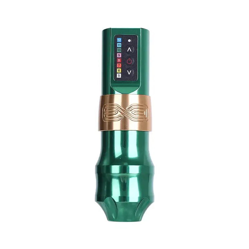 YILONG MAX Tattoo Machine Cartridge Pen &ndash; 2400mAh Battery green 3