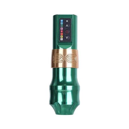 YILONG MAX Tattoo Machine Cartridge Pen &ndash; 2400mAh Battery green 3