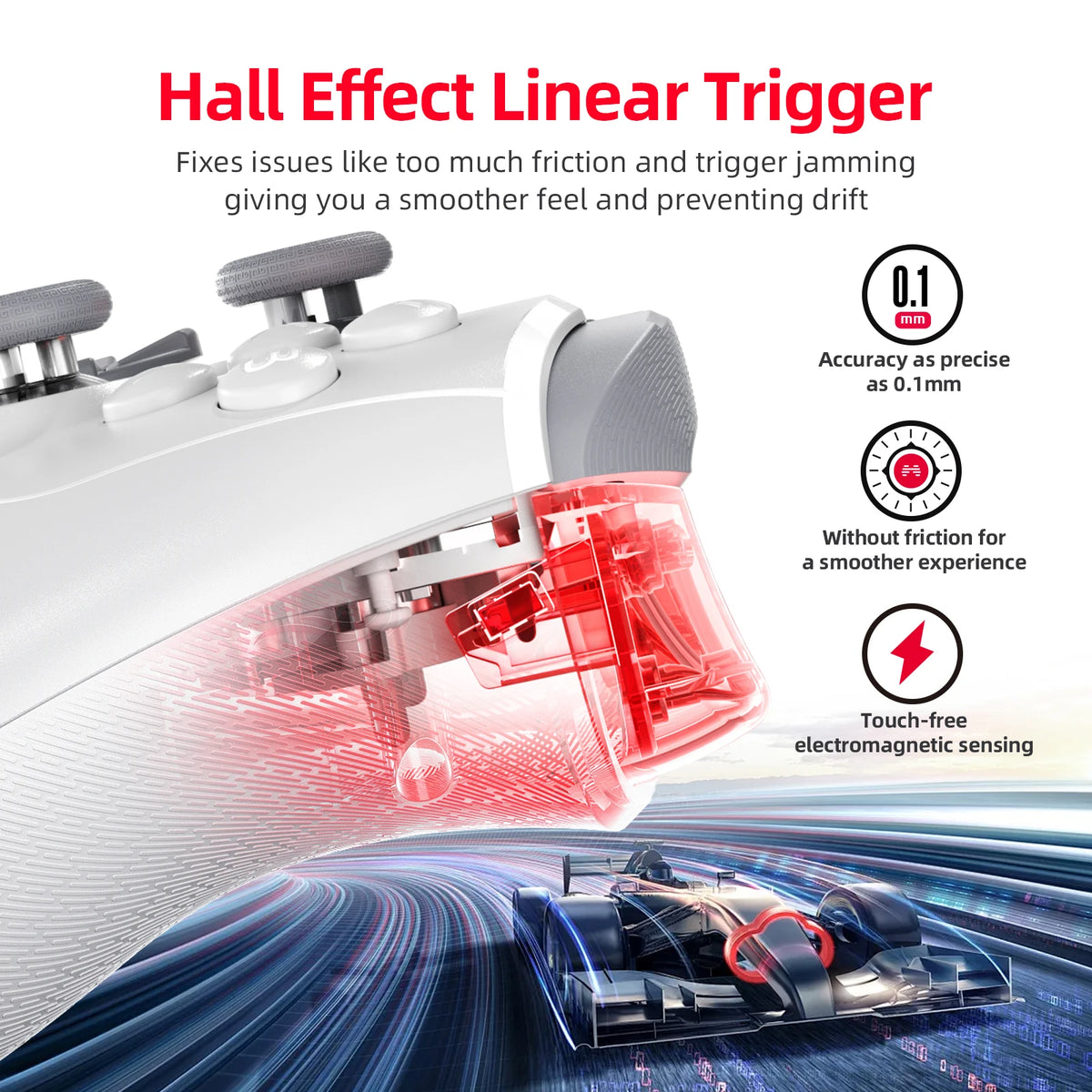 BEITONG Kunpeng20 Wireless Game Controller - Multi-Platform, Precision Gaming