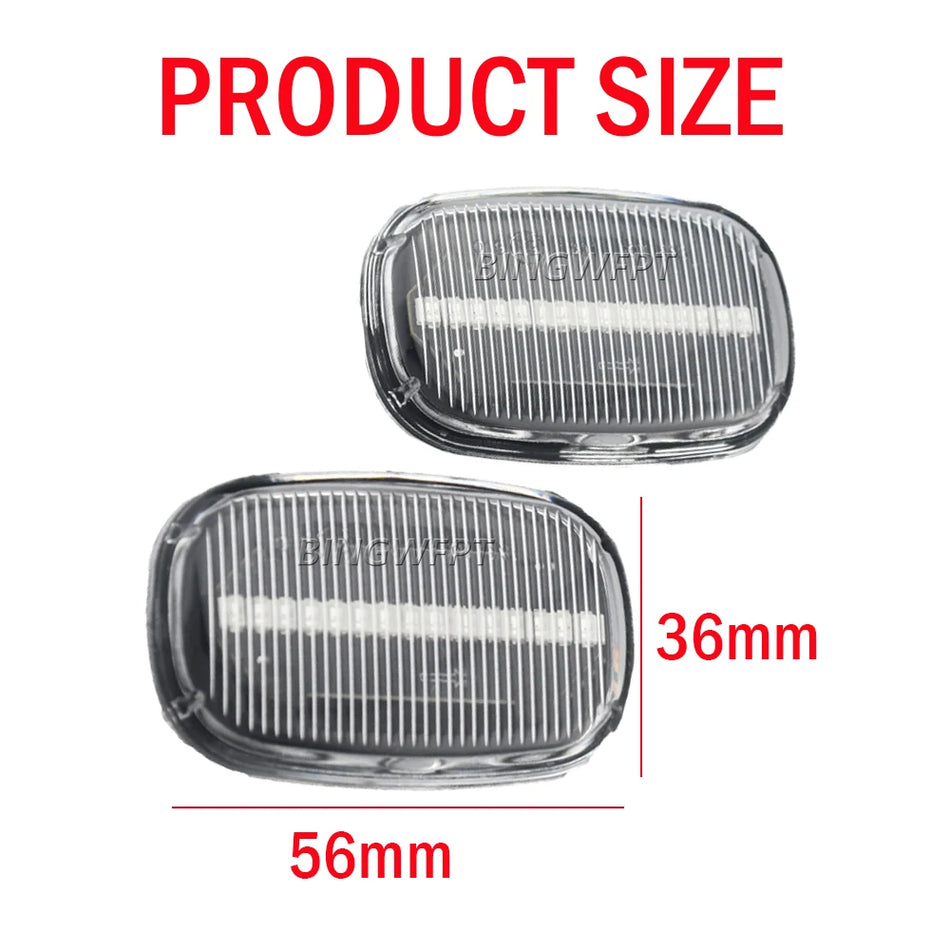 Pagrieziena signāla gaisma dinamiskā LED Toyota Avensis Celica Corolla Caldina