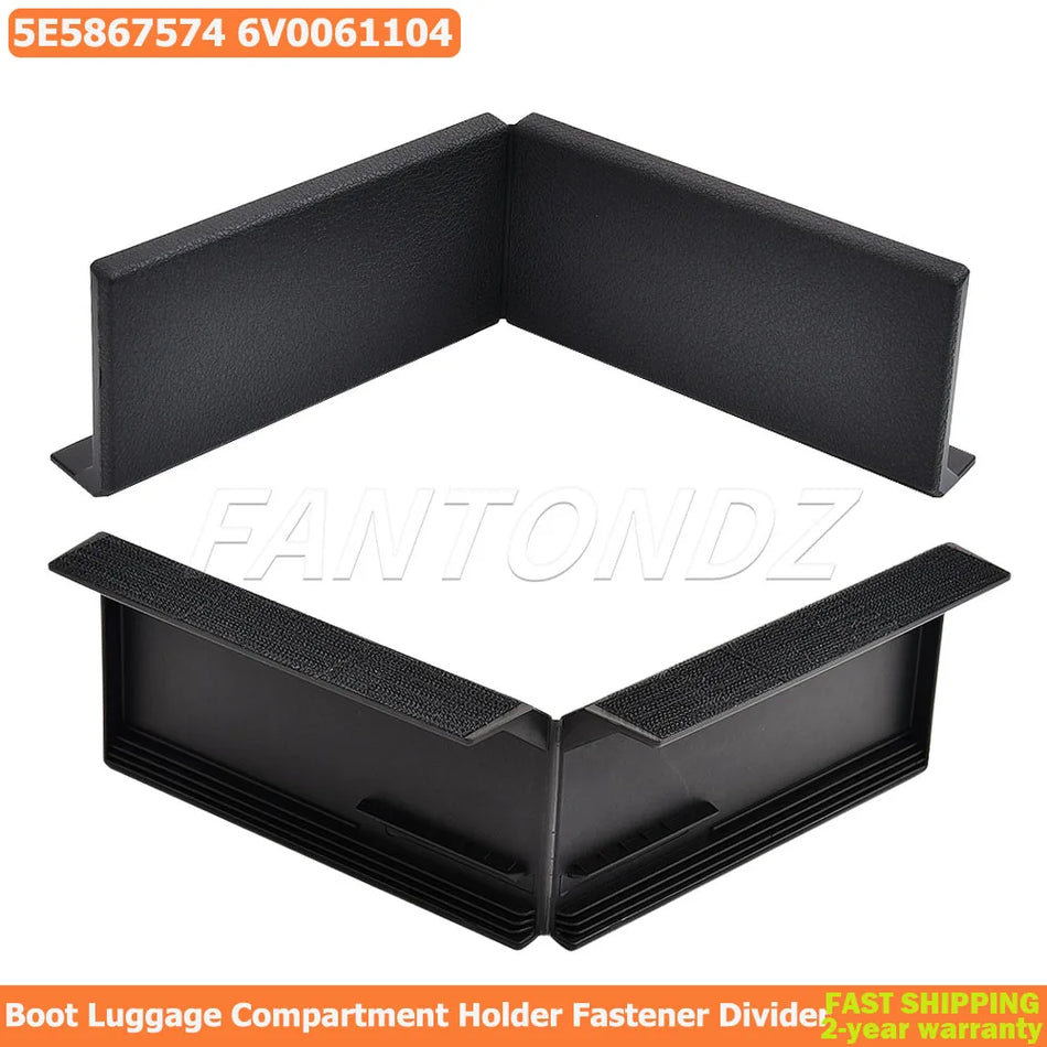 Soportes de divisor de maletero ABS para Skoda Octavia Rapid Yeti