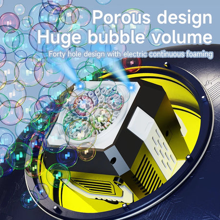 Spaceman Bubble Gun &ndash; Fully Automatic 12 Holes for Endless Fun